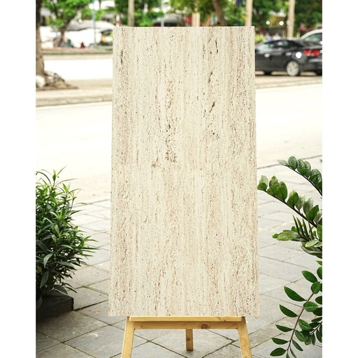 [DSH-35226] Gạch Ấn Độ KT 600x1200mm Honed travertino silver