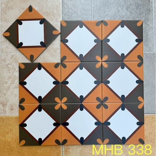 [MHB338] Gạch Bông 200x200mm MHB 338