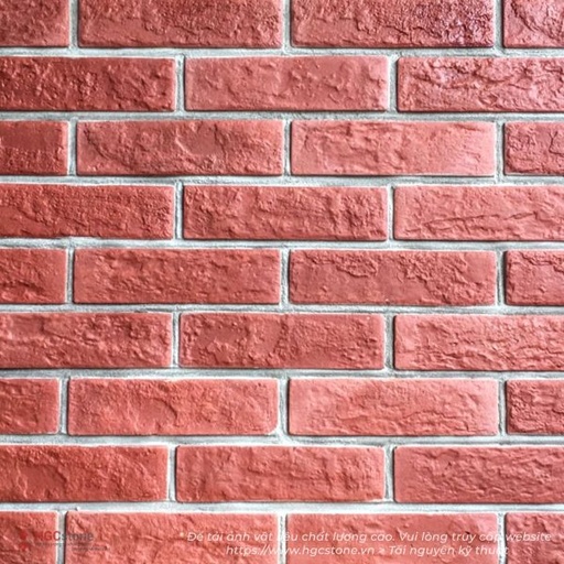 [HGC-849] Gạch thẻ màu đỏ tươi GT01
