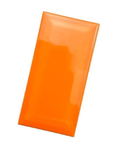 [15884577741] Gạch ốp tường men bóng cam hiện đại 3x6