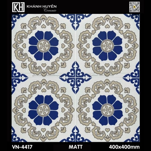 [GCCKH-VN-4417] Gạch ốp lát 400×400 VN-4417