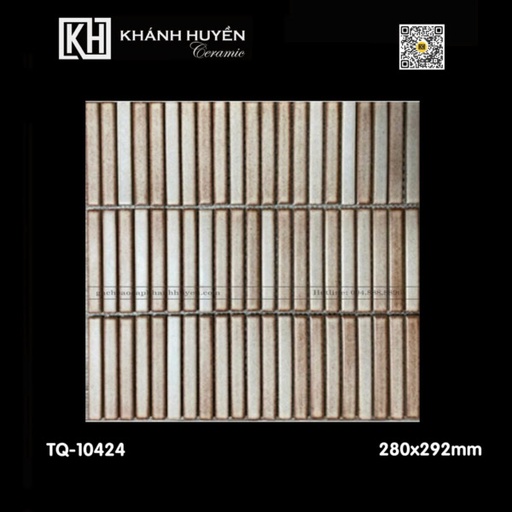 [GCCKH-TQ-10424] Gạch thẻ Mosaic 280×292 TQ-10424