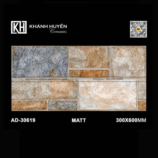 [GCCKH-AD-30619] Gạch ốp lát 300×600 AD-30619