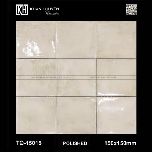 [GCCKH-TQ-15015] Gạch thẻ 150×150 TQ-15015