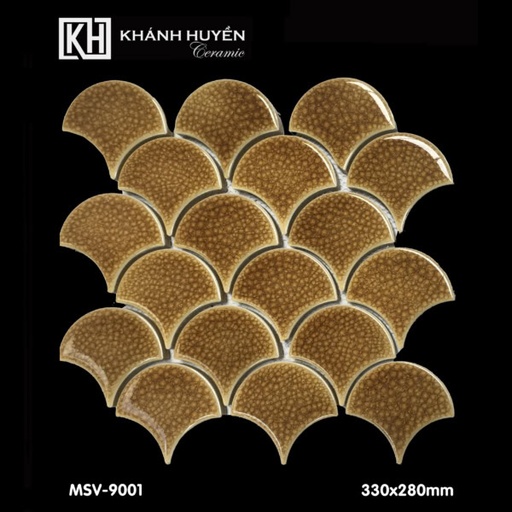 [GCCKH-MSV-9001] Gạch thẻ Mosaic 330×280 MSV-9001