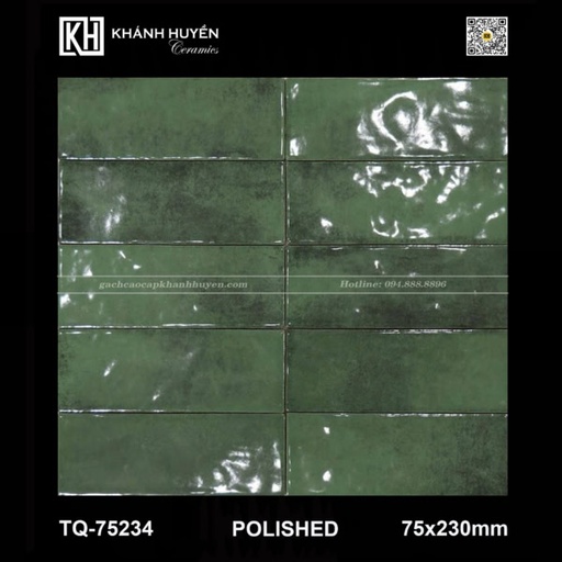 [GCCKH-TQ-75234] Gạch thẻ 75×230 TQ-75234