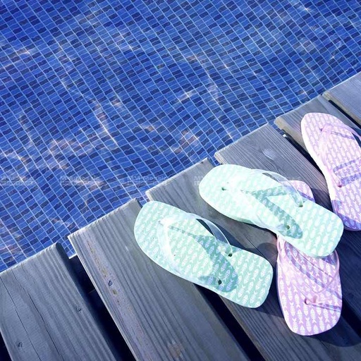 [106865475217] Gạch khảm kính hồ bơi màu xanh phát sáng 20x30mm dán nóng bể bơi khách sạn biệt thự nhà máy Phật Sơn