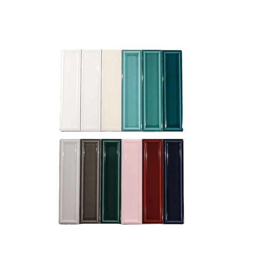 [106743750201] Gạch men gốm mặt lõm-lồi 68x280MM cho tường nhà tắm