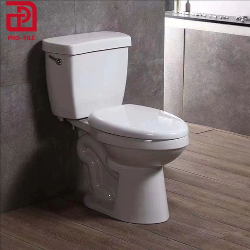 [106537818493] Bồn cầu xả xi phông hai mảnh kiểu Canada