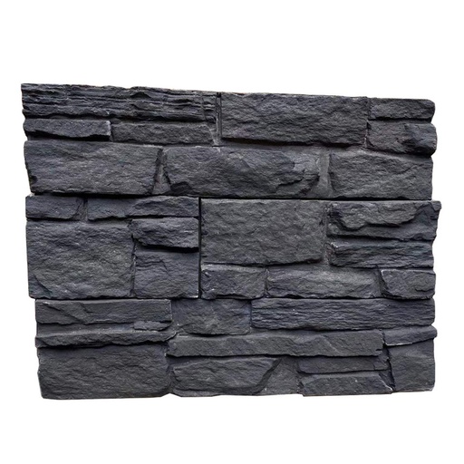 [101812856279] Tấm ốp tường đá nhân tạo bê tông đen chất lượng tốt thiết kế mới