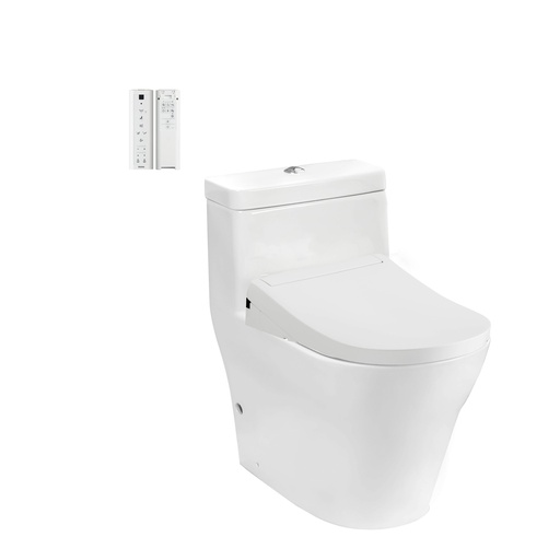 [CW166RB_TCF34320GAA_T53P100VR] Bàn cầu một khối kèm nắp rửa điện tử WASHLET dòng S5 CW166RB_TCF34320GAA_T53P100VR
