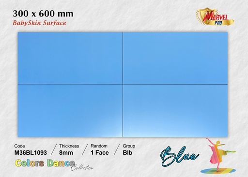 [M36BL1093] GẠCH ỐP LÁT APODIO M36BL1093 - MÀU XANH DƯƠNG (MATT MỊN)