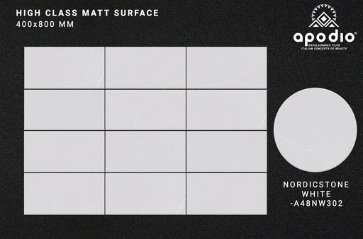 [A48NW302] GẠCH ỐP LÁT APODIO A48NW302 (Matt)