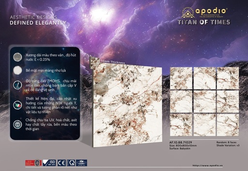[GạchApodio80x80AF.10.88.71029] Gạch ốp lát Apodio 80x80 AF.10.88.71029 - Matt mịn