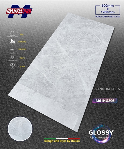 [APODIOM61HG806(Bóng)] Gạch ốp lát Apodio M61HG806 (Bóng)