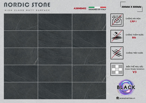 [A36NB402] Gạch ốp lát Apodio A36NB402 (Matt)