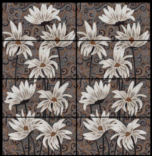 [VA - BL62120] Gạch Tranh Ấn Độ kt 600x1200mm Men Bóng Mã VA - BL62120