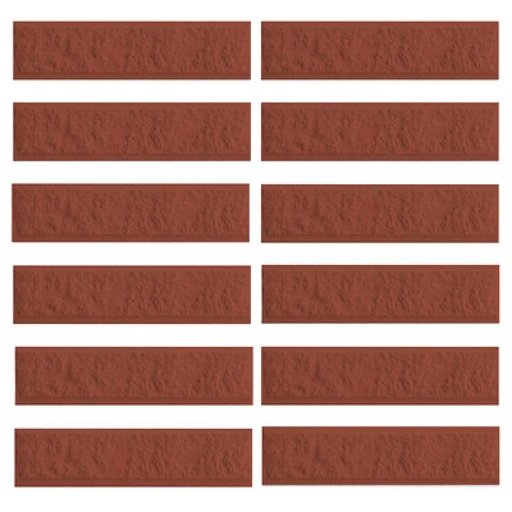 [DAISANB2B_G_15837046] Gạch thẻ ốp tường ngoại thất đỏ 60x240mm 86511