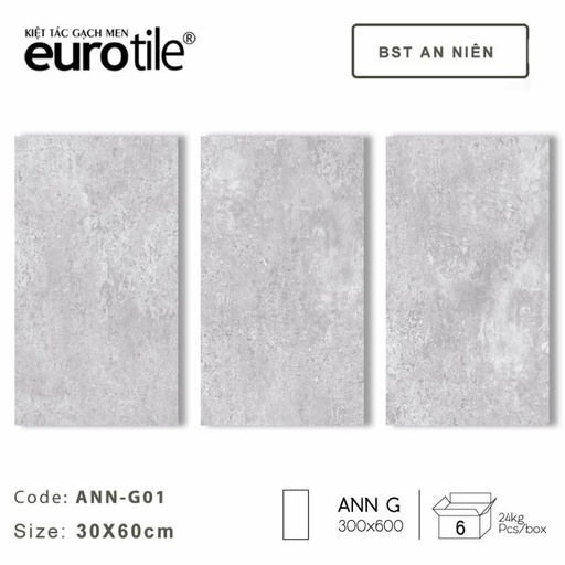 [DAISANB2B_G_19883922] Gạch ốp lát Eurotile BST An Niên 300*600mm ANN-G02