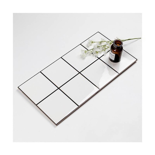 [DAISANB2B_G_20586879] Gạch thẻ ốp tường trang trí hình chữ nhật 300x600mm LY084 màu trắng