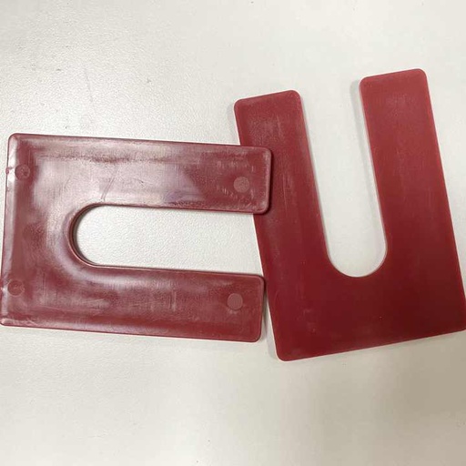 [106636691294] 100 miếng/gói Khóa nhựa hình móng ngựa 1/8 inch 1/16 inch dùng cho cửa sổ