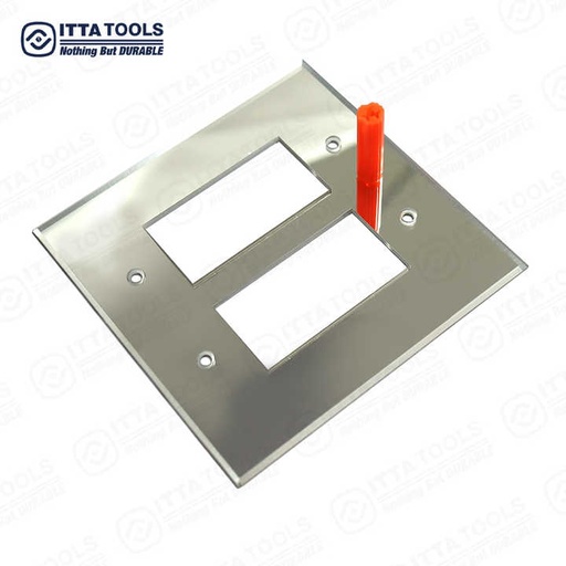 [106065057795] Bảng che công tắc đèn cấp chuyên nghiệp, màu trong suốt, thiết kế đôi, gương acrylic