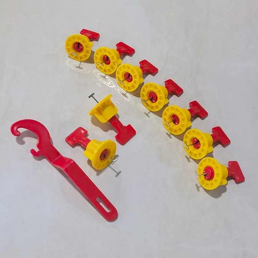 [106720522052] Hệ thống cân bằng gạch lát nền T-LOCK chất liệu PP thiết kế hiện đại