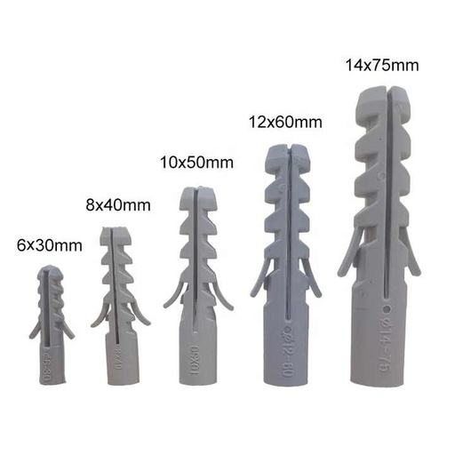 [102515521175] Phích cắm nở tường nhựa PP chịu lực