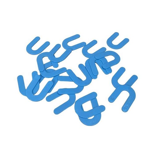 [106340562903] Miếng chêm nhựa PE hình chữ U, hệ thống cân bằng gạch thiết kế công nghiệp