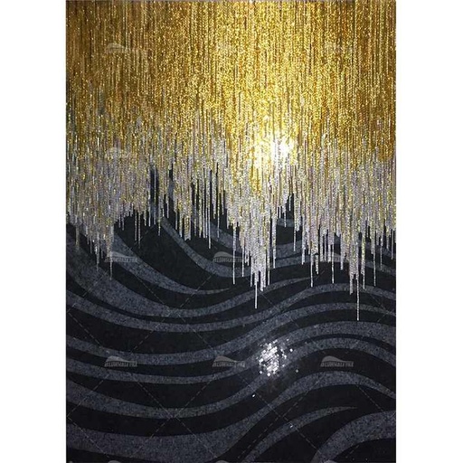 [106968888900] Tranh khảm mảnh kính nghệ thuật trang trí tường 3D thủ công bán buôn