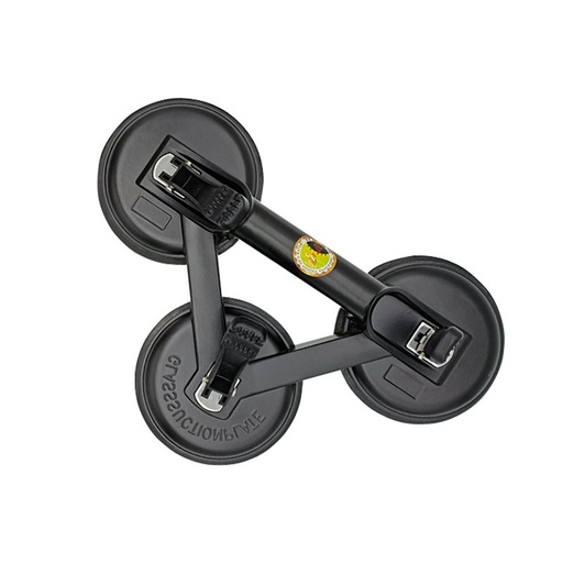 [103131433062] Đầu hút chân không kính hợp kim nhôm 3 càng 3 tay cầm